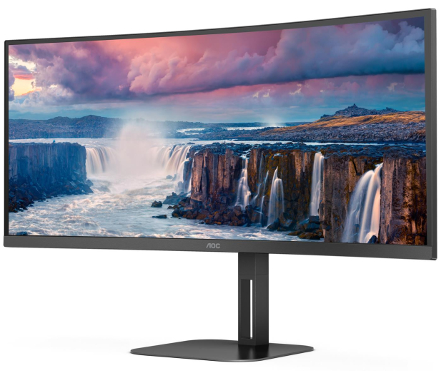 AOC 34'' CU34V5C/BK Czarny - 1089009 - zdjęcie 2